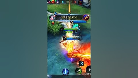 Flameshot to his/her face what a damage 🤣🫶✌️ #mobilelegend #mlbbcreatorcamp #shortvideo #mlbb