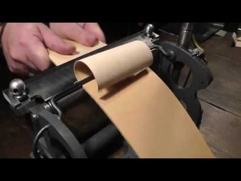 BG Hand Crank Leather Splitter & Skiving Machine 
