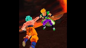 RECREAMOS el ATAQUE de GOKU y VEGETA de DBS Broly en DBZ Tenkaichi 3 #dragonball #shorts