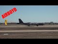 B-52 Landing • Miramar Air Show 2022