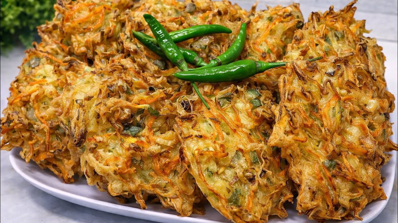 CARA MEMBUAT BAKWAN SAYUR RENYAH TAHAN LAMA TIDAK MUDAH LEMBEK ,GURIH ENAK BANGET 