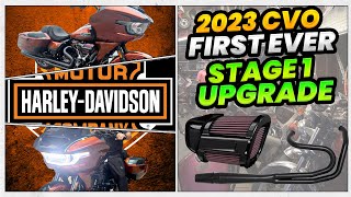 First-Ever 2023 CVO Road Glide Stage 1 Upgrade at All American Cycle! | Harley Davidson