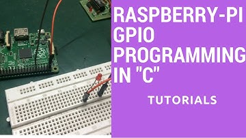 Raspberry PI GPIO programming in C | wiring pi Library Tutorial