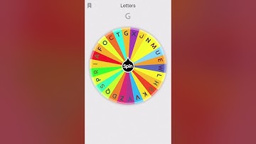 Part 1. If it lands on your name’s initial you are out #spinthewheel