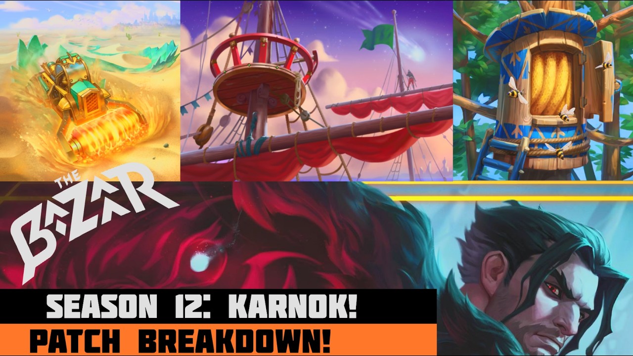 (The Bazaar) S12 Karnok Launch Day/Items Reworked! Patch Notes Breakdown