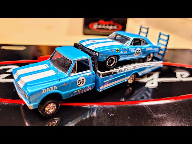 ACME Trading Dana Chevrolet 1967 Old Blue Camaro and C-30