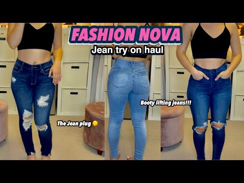 Huge Fashion Nova Jean Try On Haul!! 👀 *JEANS YOU NEED* 