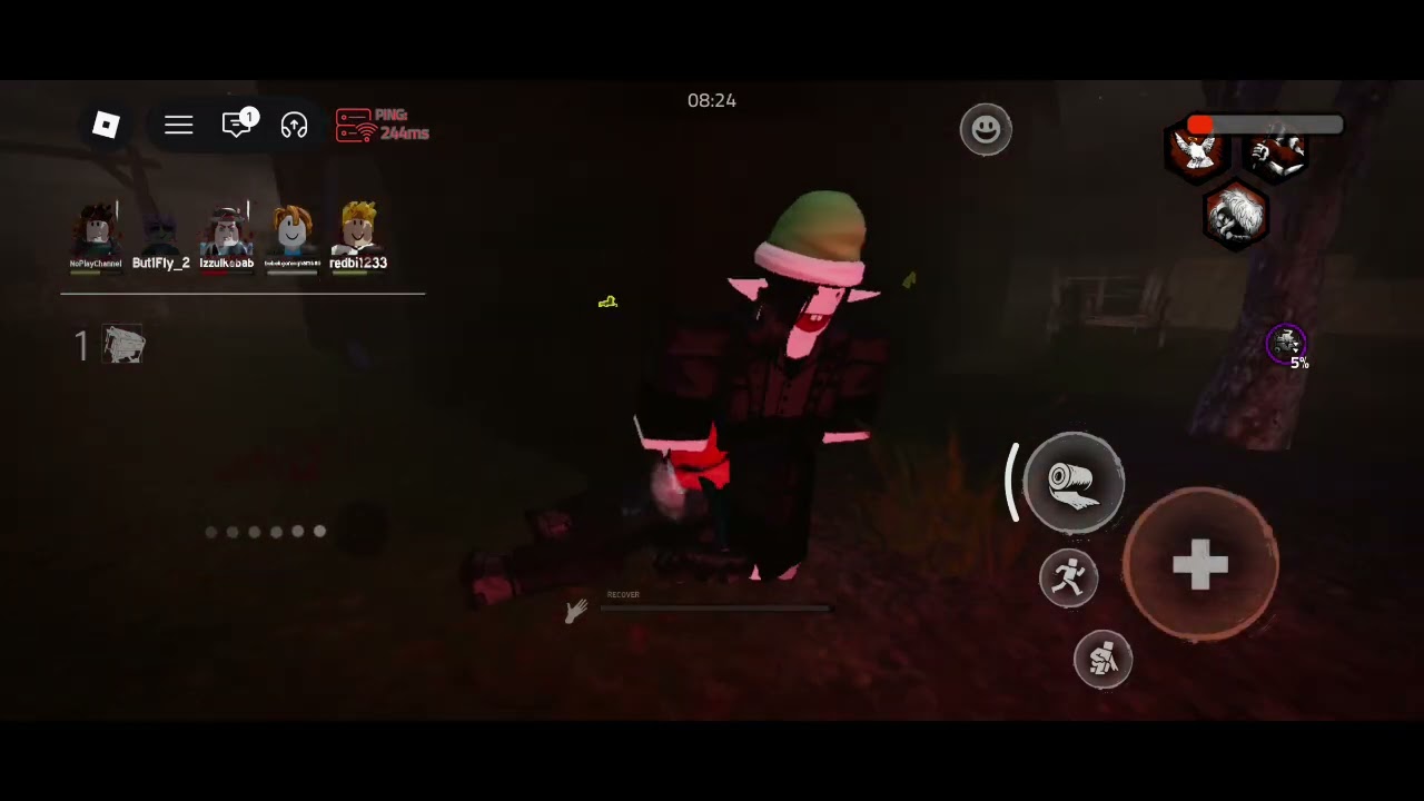 Violence District Gameplay #4 - 5 Survivors - Valdelobox Village - No Commentary - Roblox