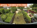 Garden renovation in a gardener work vlog