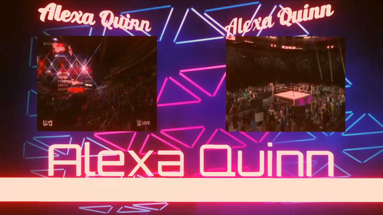 Alexa Bliss and Nia Jax Greeting funny moment