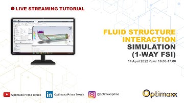 Simulasi Fluid Structure Interaction (1-WAY FSI) - Ansys Fluent - Bahasa Indonesia