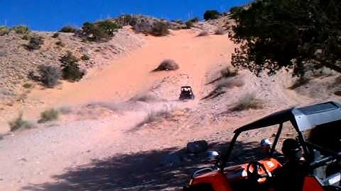 Polaris RZR-S hill climb, Red Sands, El Paso