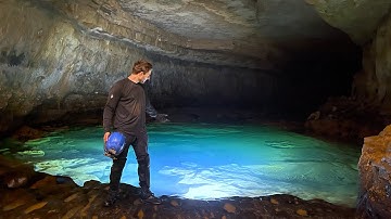 Cave Pools Lead to a Massive 280ft Waterfall