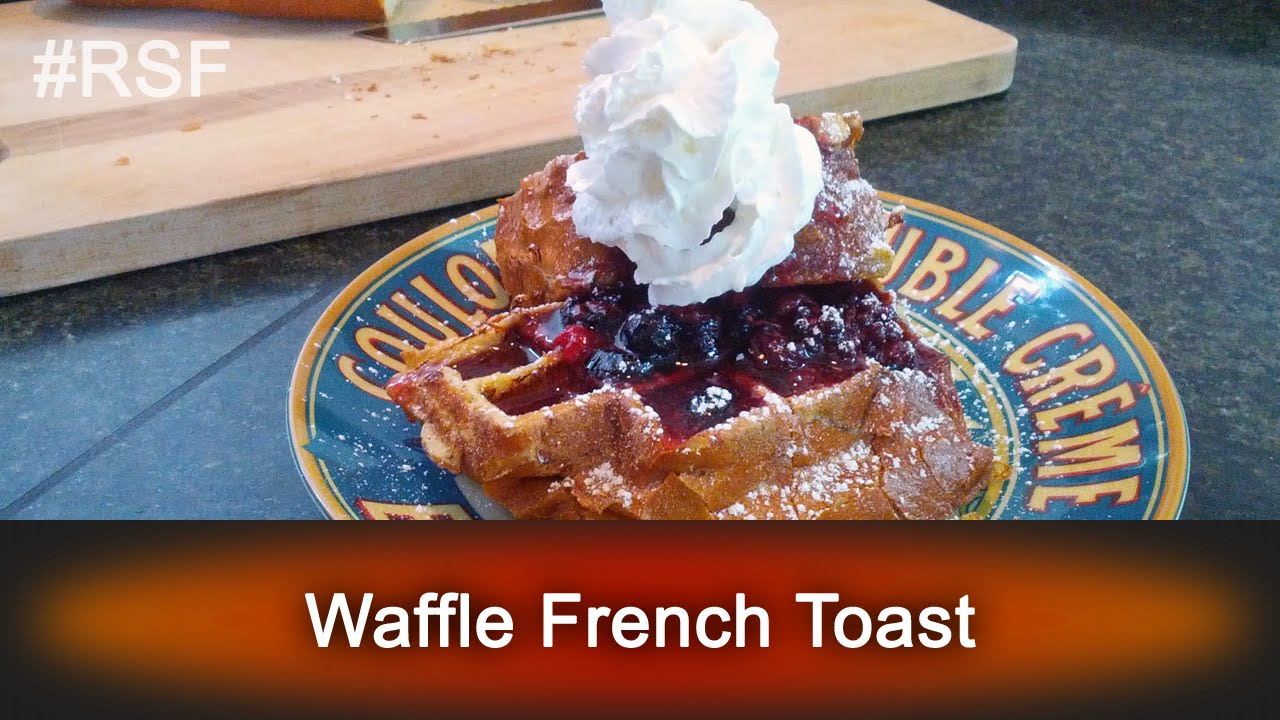 Waffle French Toast Ready, Set, Flambé Fun Size YouTube