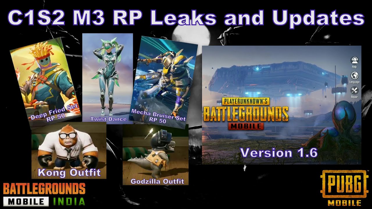 RP Rewards Leaks C1S2 M3 1-50 Rewards & Emote | Version 1.6 New Lobby with Music | Companion Outfits