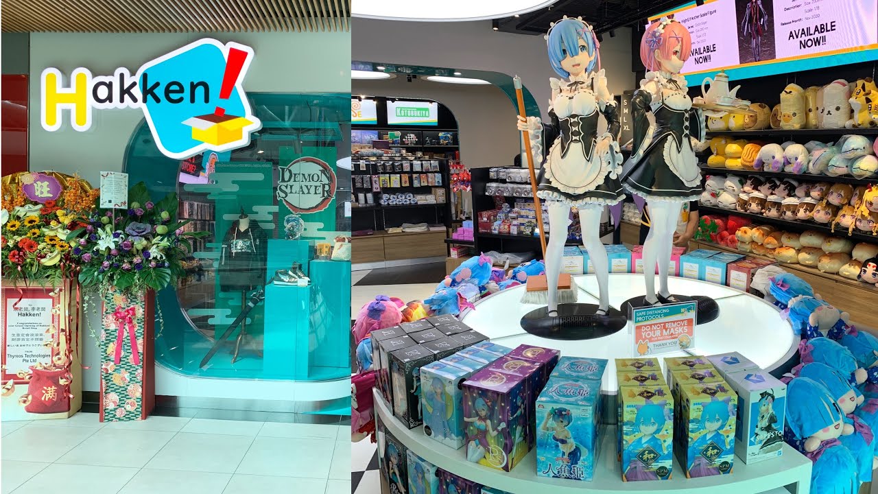 Hakken Tour - The Biggest Anime Shop in Singapore #anime #demonslayer  #kimetsunoyaiba #hakken #tour - YouTube