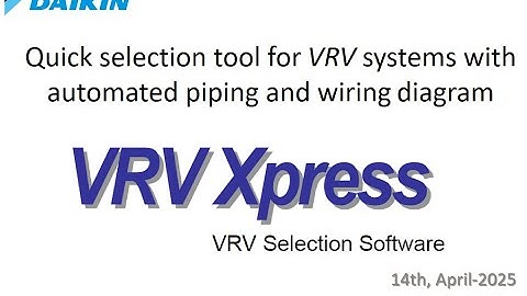 VRV Xpress Piping Training Video