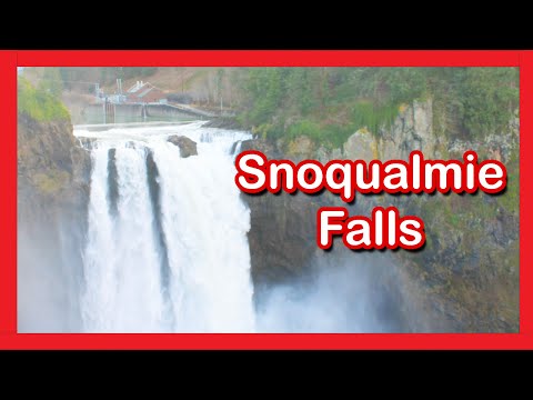 Seattle Vlog • Explore Seattle • Snoqualmie Falls, Washington