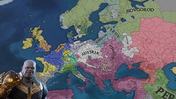 EU4: Fall of Islam -  AI Only Timelapse #2 [+ The Snap]