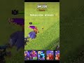 monster vs hero in clash of clans #coc #cocshorts #gaming #viralshorts #trending