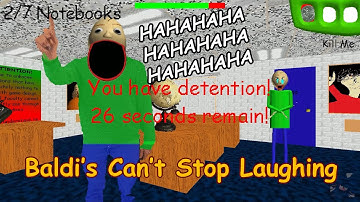 🤣 Sound so creey is principal.. | Baldi Can