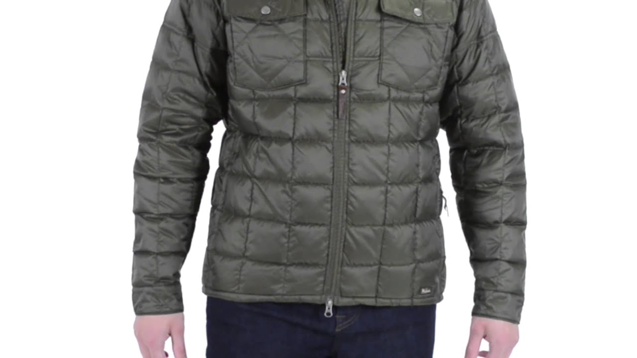 Woolrich Exposure Down Shirt Jacket 800 Fill Power (For Men) YouTube
