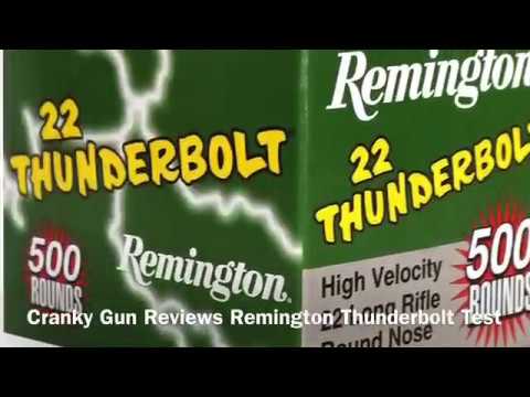 Remington Thunderbolt Range test- good or garbage? SW22 Victory and Ruger 10/22 target