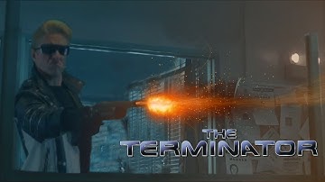 The Terminator - Police Station Shootout Recreation