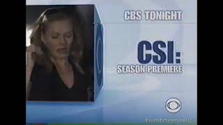 CBS Tonight Ident 2003