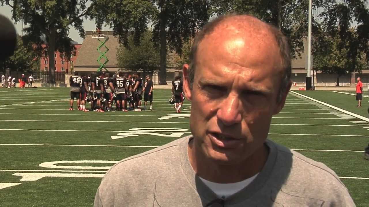 Max Riley Osu OSU FB Fall Camp: Day 6 - Coach Riley - YouTube