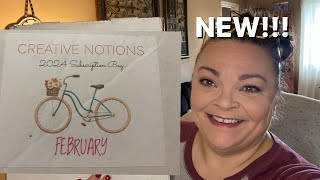 Creative Notions Quilt Box  NEW BI MONTHLY SUBSCRIPTION!!! February 2024