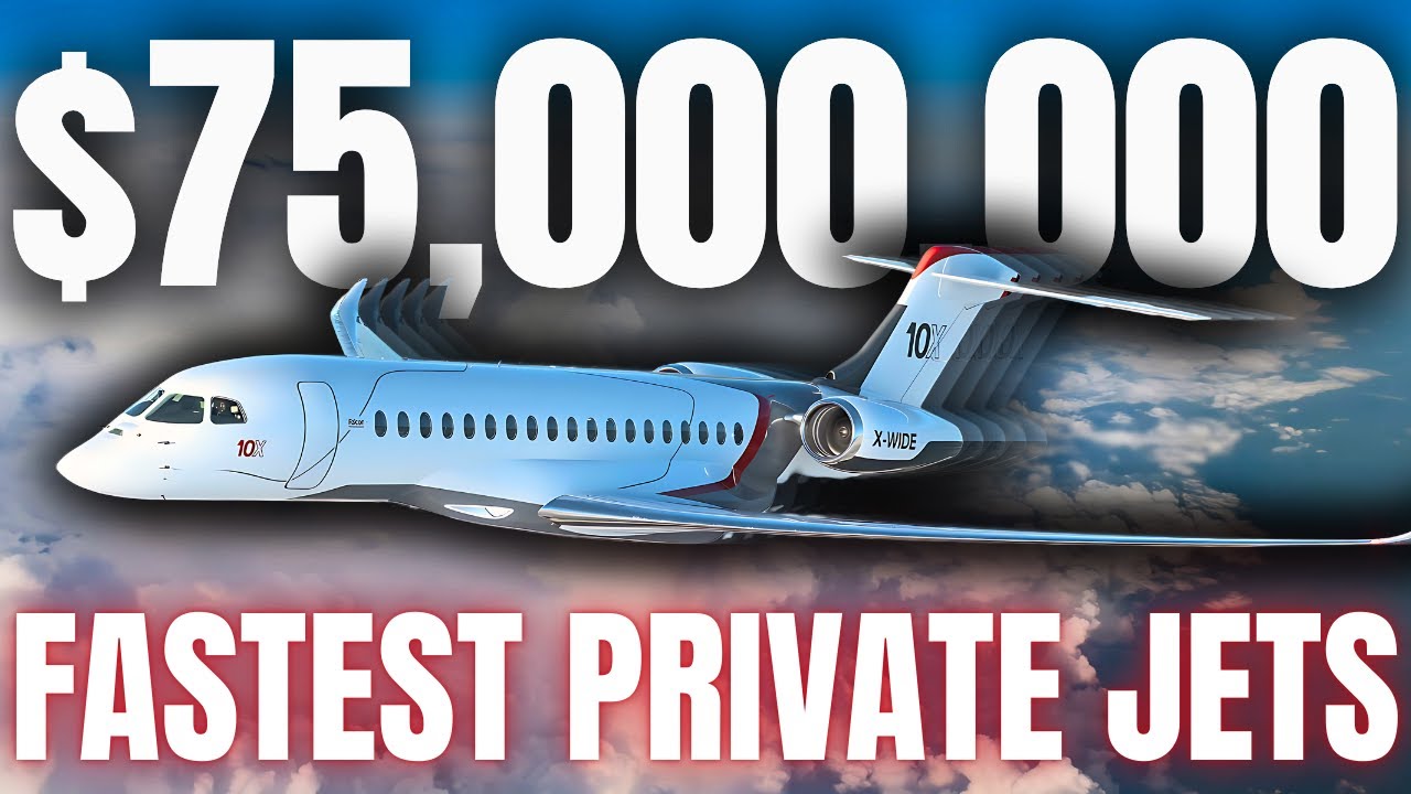 Inside the $75 Million Jet — Might Be the Fastest Private Jet? - YouTube