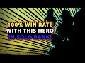 I Have 100% Win Rate With This Hero In Solo Rank (This Season) | Mobile Legends