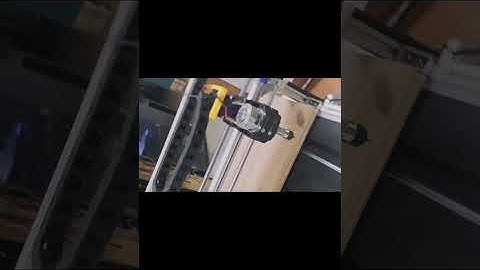 X-axis Run Test of New Upgrade 5050 CNC Machine. #cnc #3018 #5050 #newmachine #shorts