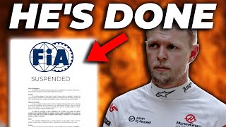 LAST MINUTE| Magnussen Is About To Be SUSPENDED From a GP | Verstappen's exit DEPENDS On Marko