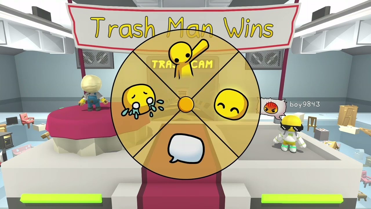 Playing wobbly life with my friend harry