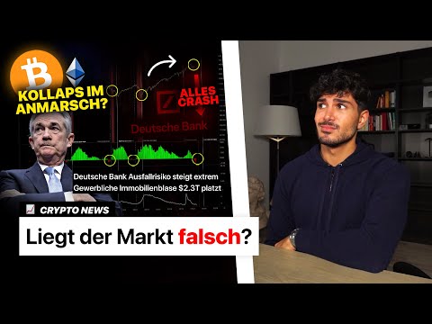 Bitcoin auf NULL? System-SCHOCK im Anmarsch & Deutsche Bank kurz vor AUSFALL? | Crypto News