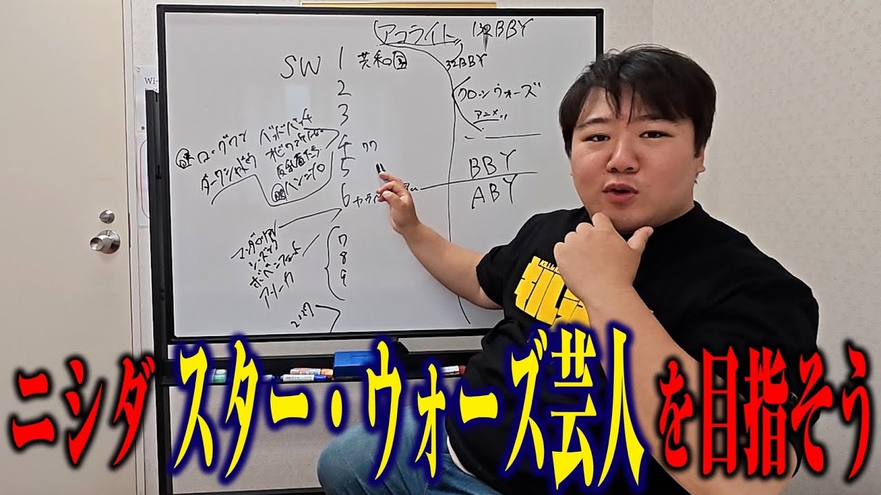 【映画】ニシダ、スターウォーズを見始める のサムネイル