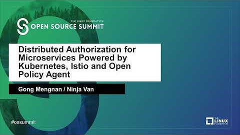 Distributed Authorization for Microservices Powered by Kubernetes, Istio and Open Policy Agent