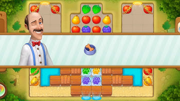 Gardenscapes Level 2044 Walkthrough "No Boosters Used"