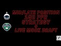 Single QB Mock Draft Strategy - Live Mock Draft
