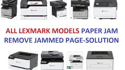All Lexmark Paper Jam -ERROR 25006 Models Remove Jammed Page MS510dn MX511 b2236 mx321 ms310 ms410