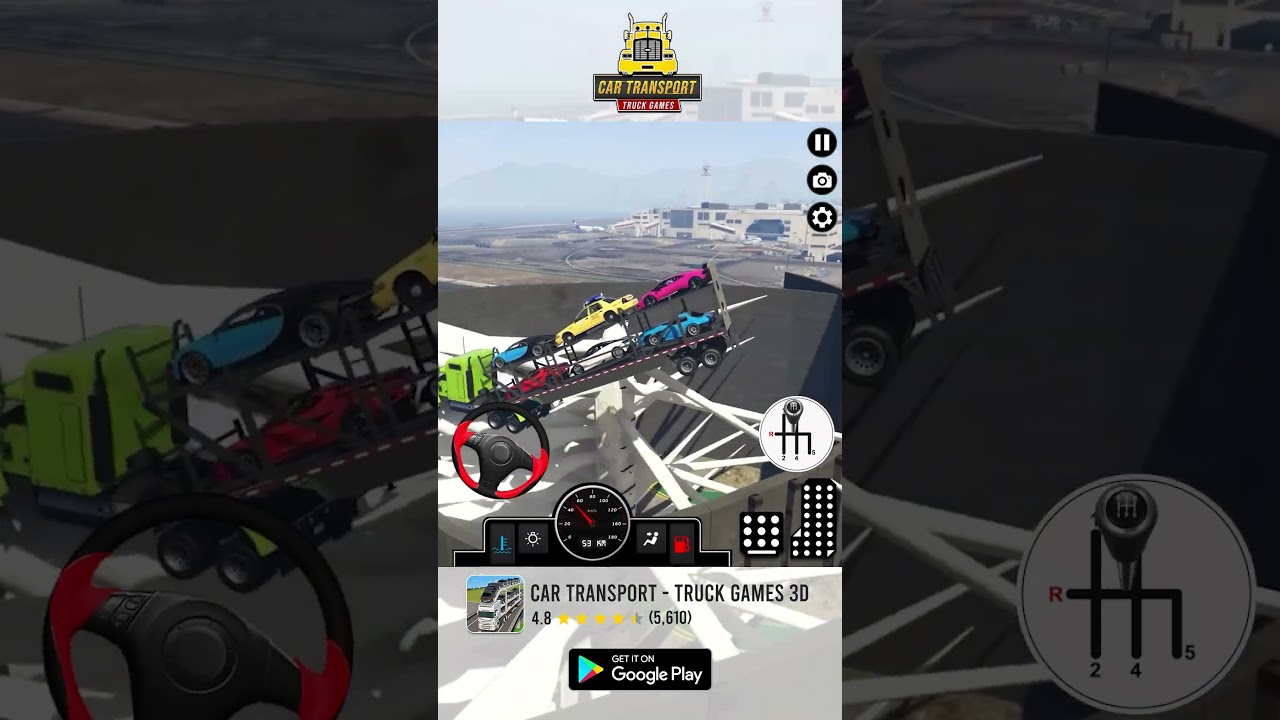 Car Transport - Truck Games 3D