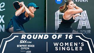 Brooke Buckner vs Cailyn Campbell at the SXY Newport Beach Open