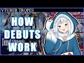 Vtuber tropes how debuts work