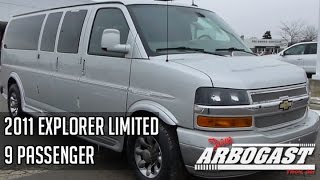 2011 Chevrolet Explorer Limited 9 Passenger Low Top Conversion Van | Dave Arbogast Van Depot 2011 Chevrolet Explorer Limited Se Hi Top Conversion Van Dave Arbogast Van Depot