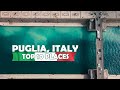 Puglia top 10 most beautiful places to visit    italy 4k from above