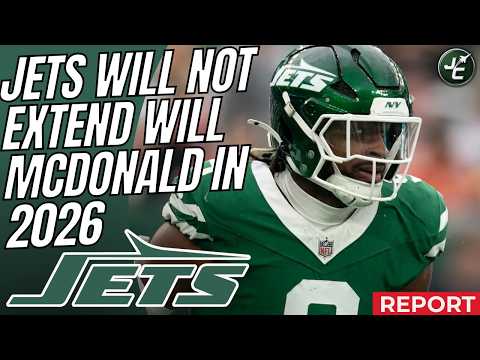 REPORT: New York Jets Won't Extend Will McDonald In 2026