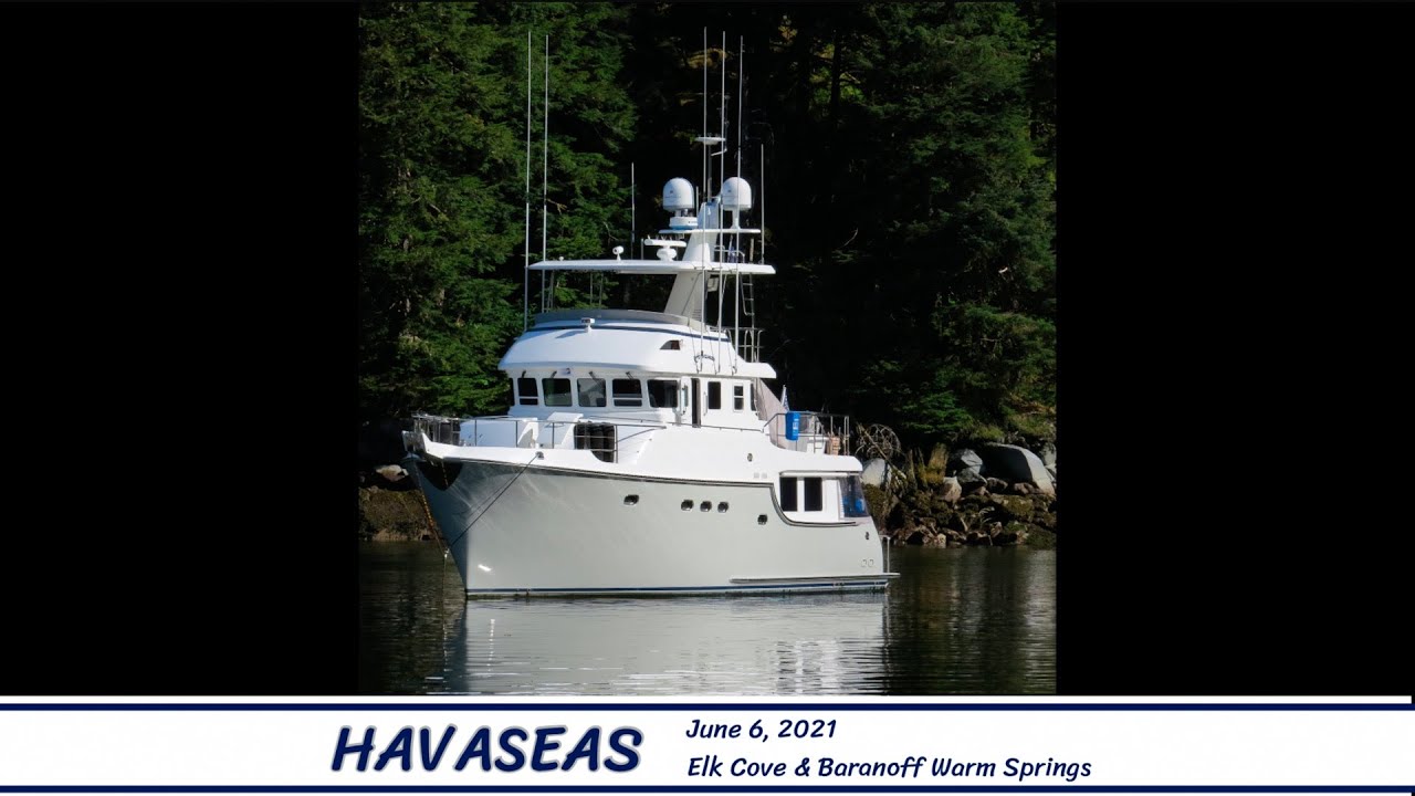 Ell Cove, Baranof Warm Springs, & Whales! / MV Havaseas - Nordhavn 55