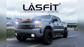 Lasfit LED upgrade on the Silverado custom